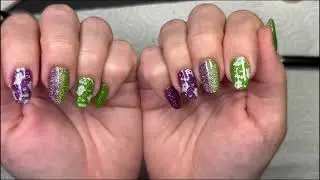 my first video, its very good i promise, no chaos. ILNP and nail art!