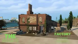 Industrial Factory (house convert) Sims 4 speed build