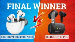 Fire Boltt FirePods Aero против GoBoult Y1 Pro 🔥 Лучшие для музыки, басов и игр ⚡ Лучшие наушники...