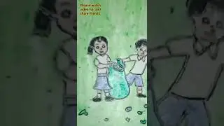 How to draw memory drawing on swachh Bharat abhiyan # please subscribe and friend share video 🥺🙏🥺🙏🥺🙏