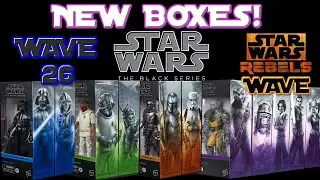 New Black Series Boxes For Wave 26 + REBELS WAVE