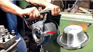 Amazing Process of manufacturing Harrow disc cap￼ | How to make Harrow disc cap on lathe machine ￼