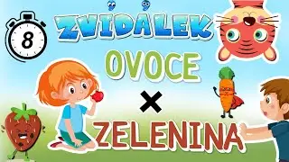 🍓🥕 Poznej Ovoce a Zeleninu! 🥭🥦 Ovoce nebo zelenina? Kviz pro děti
