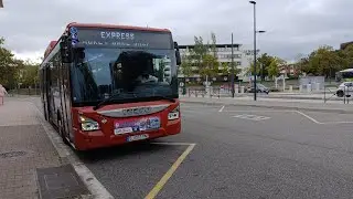 Tisséo - Ligne 117 Express Iveco Urbanway 12 GNV Cursor 9 N°7515 Allez - Retour 