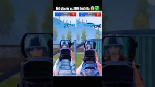 M4 glacier vs AWM Godzilla 😱✅ #pubgmobile #wowmallana#pubgtips #tipsandtricks #shorts