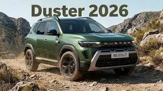Новый Duster 2026 от Renault! Что изменилось и чем он удивляет?