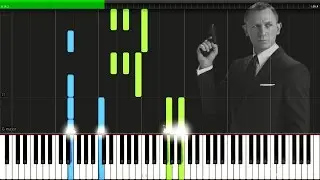 James Bond Theme [Synthesia Piano Tutorial]