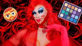 MOVEMBER DRAG MAKEUP | Bearded Queens | inspo Madame Madness using Beauty Bay Book of Magic palette