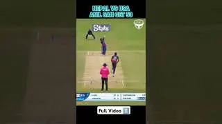 Full Video ⬆️ | Anil Sah 50 Vs USA | Nepal Vs USA CWC league 2 Match Highlights |The Cricket Nepal |