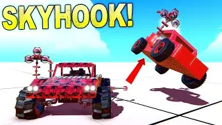 I RE-Invented the Skyhook Recovery System, But Now It's a Weapon - Trailmakers Gameplay