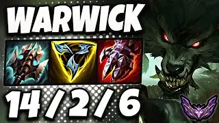 Warwick vs Graves [ Jungle ] Lol Korea Master Patch 14.8 ✅