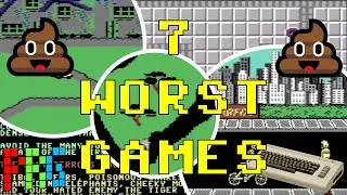 THIS VIDEO SUCKS |  Unveiling the 7 Worst Commodore 64 Games Ever! 🕹️😱