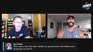 Success Interview with new 25K Affiliate, Aaron Rashkin!!