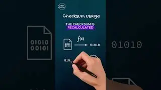 What is checksum?  #cybersecurity #cyber #checksum
