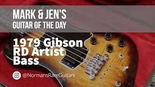 Бас-гитара Gibson RD Artist 1979 года | Гитара дня