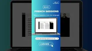 LIVE French Sessions | Speak & Learn French with J&C