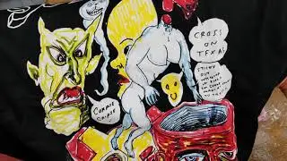ASMR Supreme x Daniel Johnston Tee + Kill 'em All Tee + Try On Body!