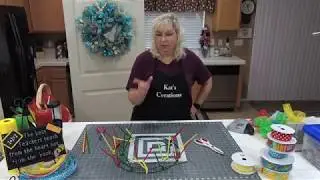 How to Make a DIY Back to School Teacher's Appreciate Wreath Making Tutorial