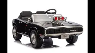 Dodge 1970 Charger RideOn for kids