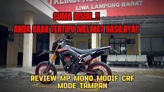 TER DP .. REVIEW Lagi Satu unit megapro mono modif crf yang semakin Tampan selalu