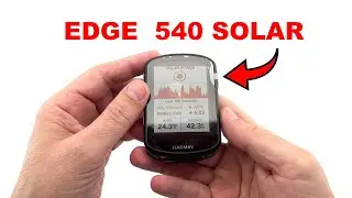 Garmin Edge 540 Solar Unboxing