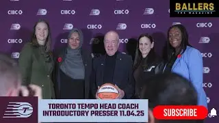 Сэнди Бронделло возглавит первую канадскую франшизу WNBA: презентация Toronto Tempo 11.04.25 | WNBA