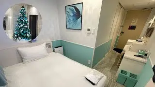 [Рекомендуется для поездок девочек] 🏨😴Симпатичные бело-синие номера Рекомендуемые отели в Нагое