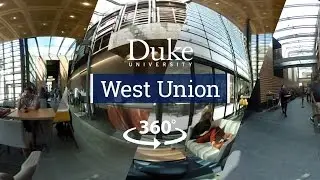 Исследуйте Duke West Union в 360&deg;