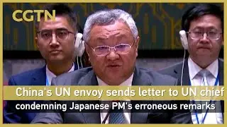 China's UN envoy sends letter to UN chief condemning Japanese PM's erroneous remarks