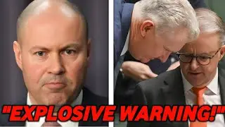 1 MINS AGO! Josh Frydenberg Sends WARNING On Anthony Albanese And Tony Burke On Live Tv! 