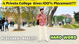 is Private University Gives 100% Placement?? | Engineering College Scam | Placement Reality 2024