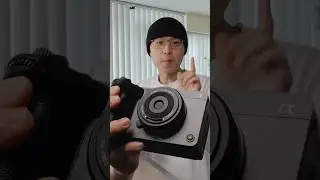 Tiny lens but Big Lens Energy? Viltrox 28mm F4.5 for Sony Users! #shorts