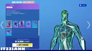 *NEW* EDGE FACTOR SET! (Fortnite Item Shop)