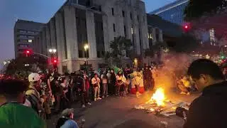 streets of los angeles, protest 2025