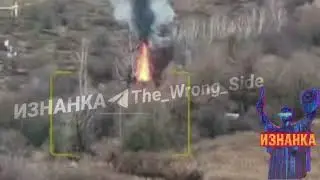 Russian drone operators burned a US-made M109 self-propelled gun.
