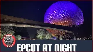 First visit back to EPCOT at night! Riding Test Track, The Passholders Only Store & Food!