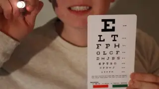 ASMR Eye Exam with Light and Personal Attention!
