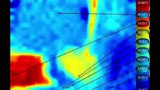 Thermal Camera Streamer - melting ice cubes (example)