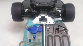 Tamiya 1/8 TGX fuel rapicon test with tuning