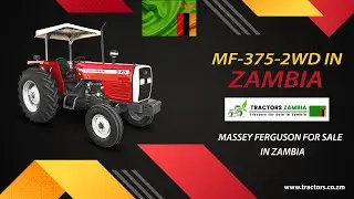 Massey Ferguson MF-375 75hp Tractor in Zambia for Sale in Zambia