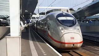 ICE3neo 8001 vertrekt van Arnhem Centraal
