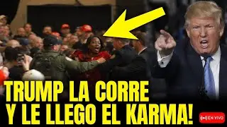 TRUMP HUMILLADO EN VIVO! EL KARMA LE COBRÓ LA FACTURA!!