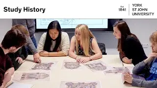 Изучайте историю в Йоркском университете Святого Джона