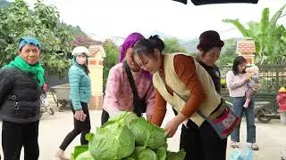 清理蔬菜翻地植新的蔬菜，丈夫当得了老板，也能下地干活 #我的乡村生活 #农村生活 #生活记录vlog