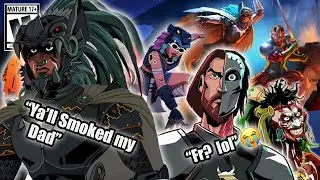 When AZTEC BATMAN had a LEGENDARY BEEF with TWO FACE