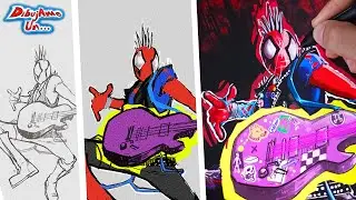 Dibujando SPIDER-Punk con el ÉPICO estilo de A través del Spider-Verso || DibujAme Un...
