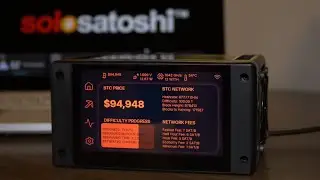 Unveiling the Bitaxe Touch: The world&rsquo;s first open-source touchscreen Bitcoin Miner.