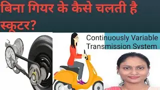 How a Continuous Transmission system(CVT) works|| Continuous Variable Transmission(CVT) mechanism