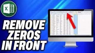 How To Remove Zeros In Front Of Numbers Excel -Easy Fix