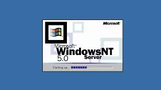 Windows NT 5.0 Server Startup and Shutdown Screen Evolution